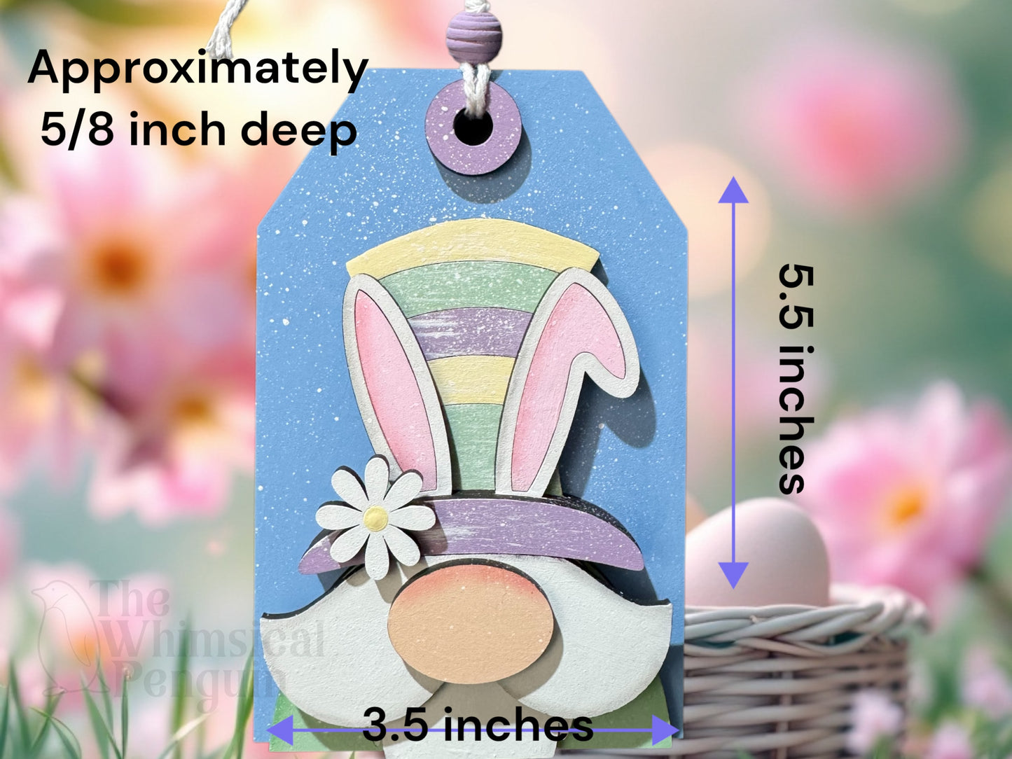 Easter Gnome Basket Tags