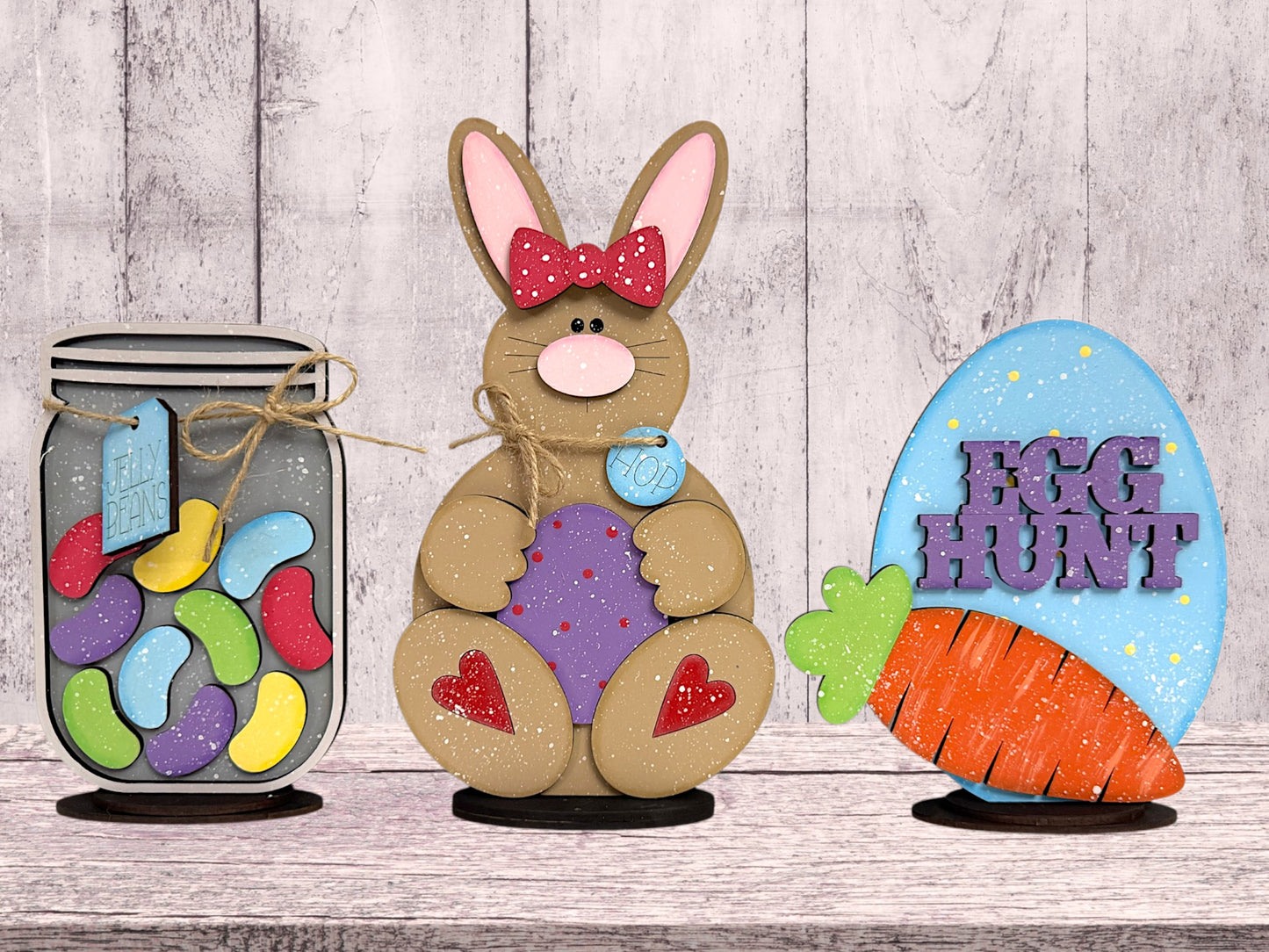 Easter Shelf Sitter Table Decor