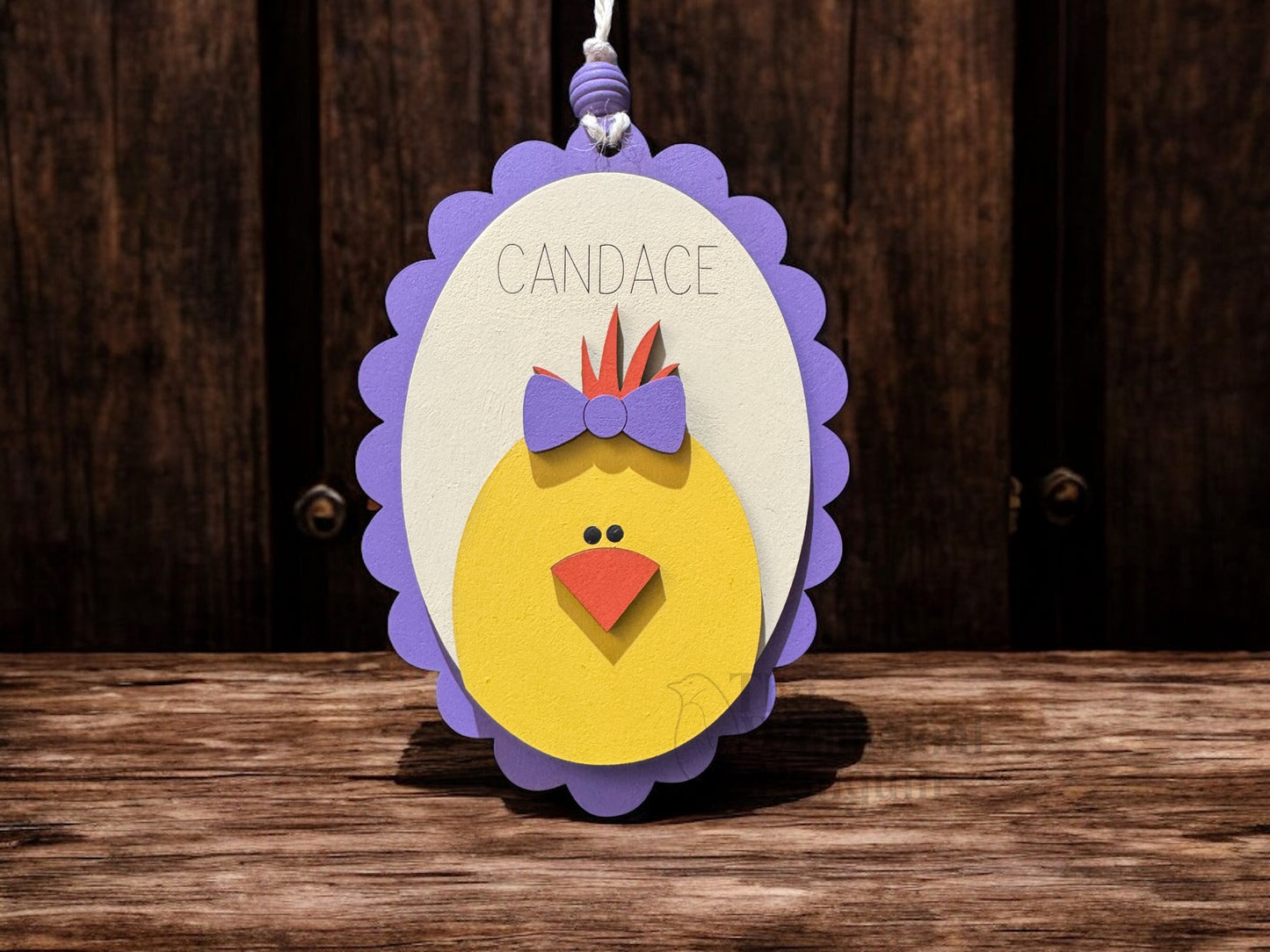 Personalized Custom Easter Basket Name Tags