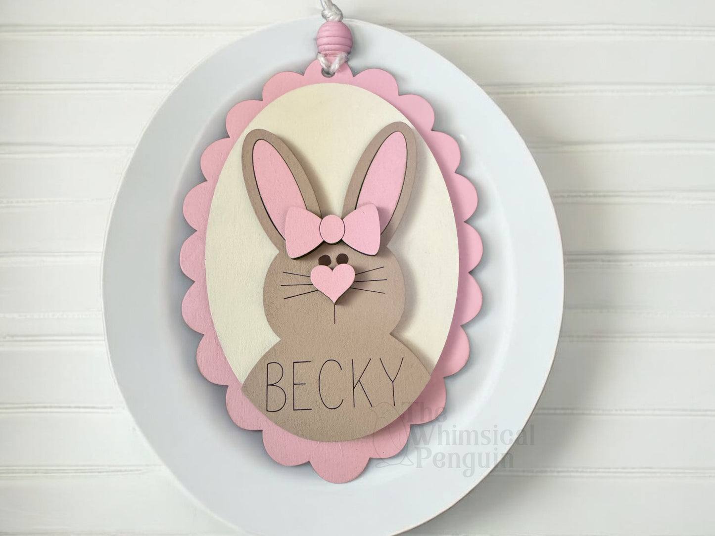Personalized Custom Easter Basket Name Tags