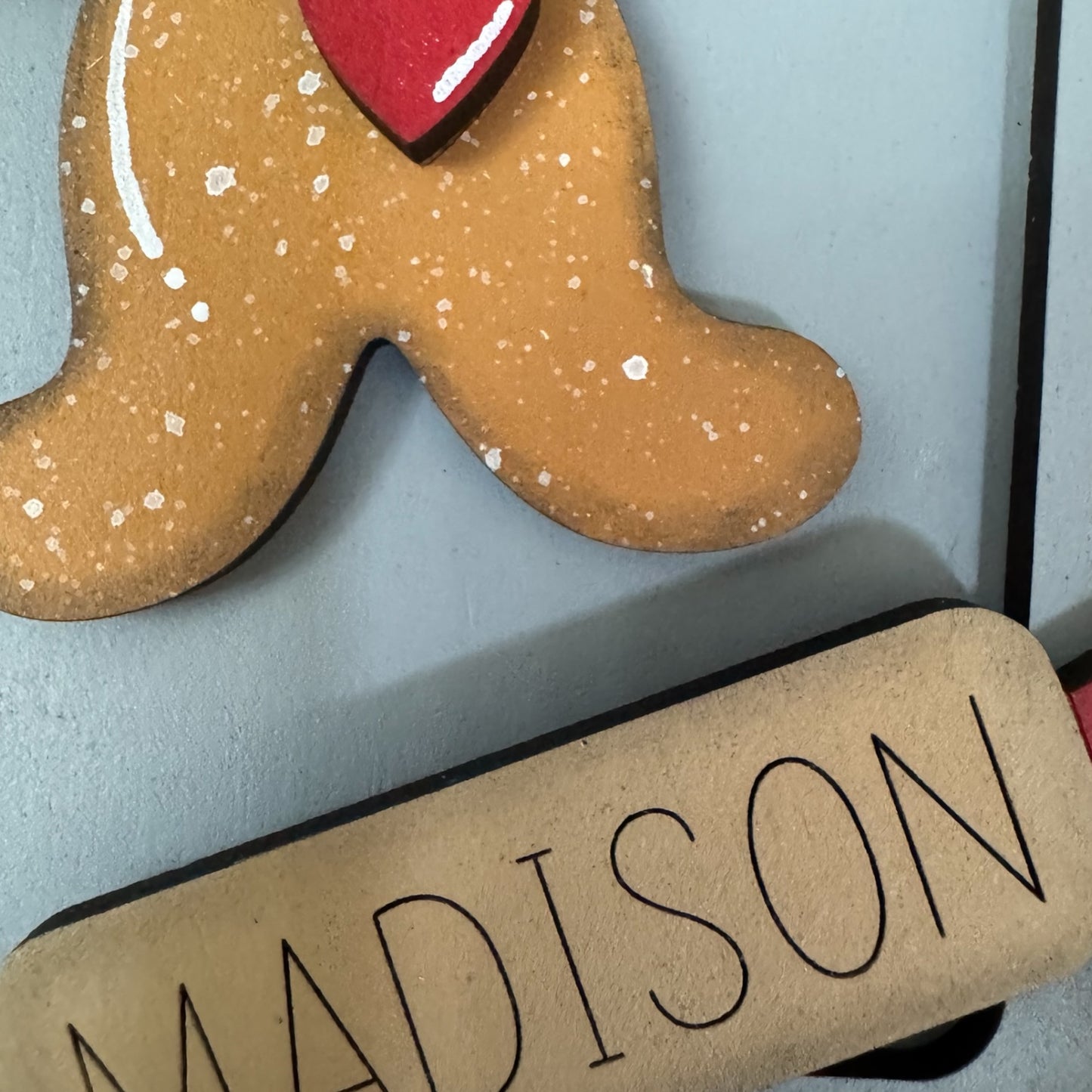 Personalized Gingerbread Man Ornament