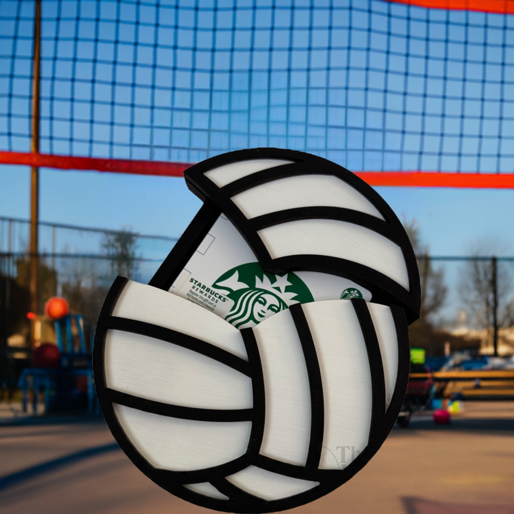 Volleyball Gift Card Holder