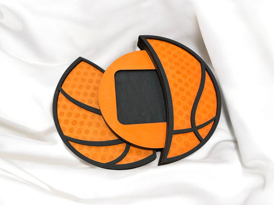 Wooden Basketball Gift Card Holder