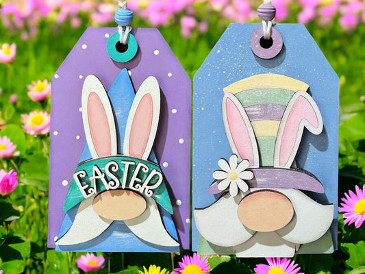 Easter Gnome Basket Tags