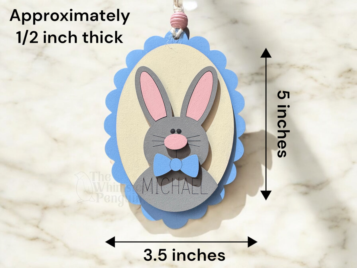 Personalized Custom Easter Basket Name Tags